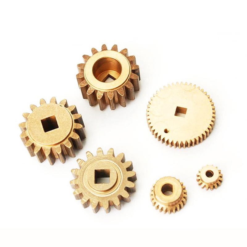 Powder Metallurgy Metal Injection Mechanical Brass Gear